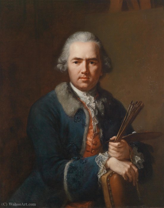 WikiOO.org - Enciclopédia das Belas Artes - Pintura, Arte por Johann Heinrich The Elder Tischbein - Self portrait