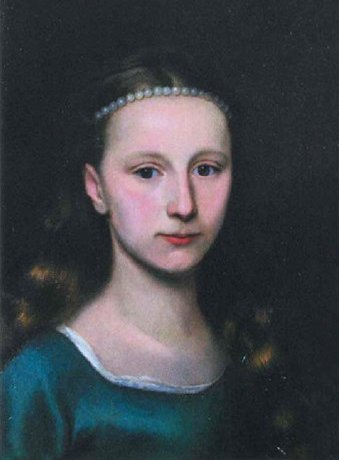 WikiOO.org - Enciklopedija dailės - Tapyba, meno kuriniai Johann Ulrich Mayr - Portrait de jeune fille