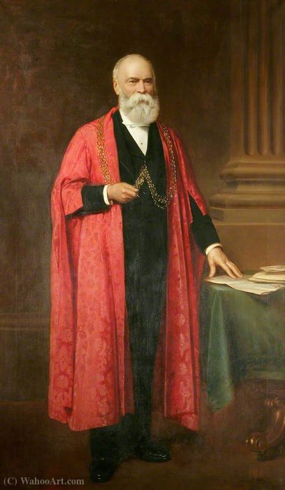 Wikioo.org - The Encyclopedia of Fine Arts - Painting, Artwork by John Bagnold Burgess - Charles Cory Aldred (1811–1884), Mayor of Great Yarmouth