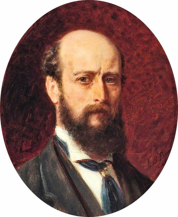 WikiOO.org - Encyclopedia of Fine Arts - Maleri, Artwork John Bagnold Burgess - Self portrait