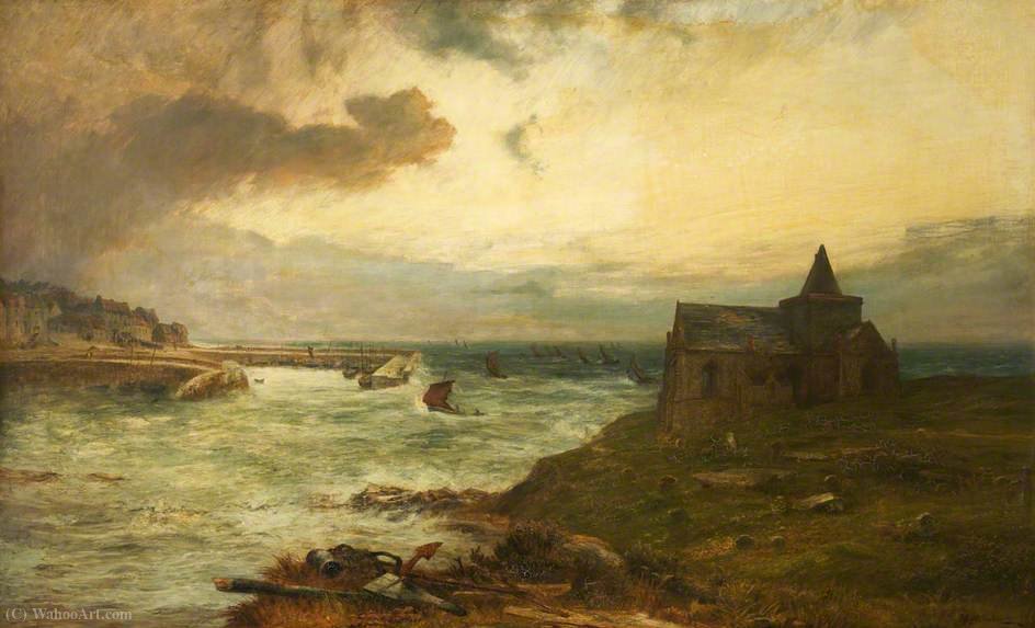 WikiOO.org - Encyclopedia of Fine Arts - Maalaus, taideteos John Macwhirter - The fisherman's haven, st monans, fifeshire