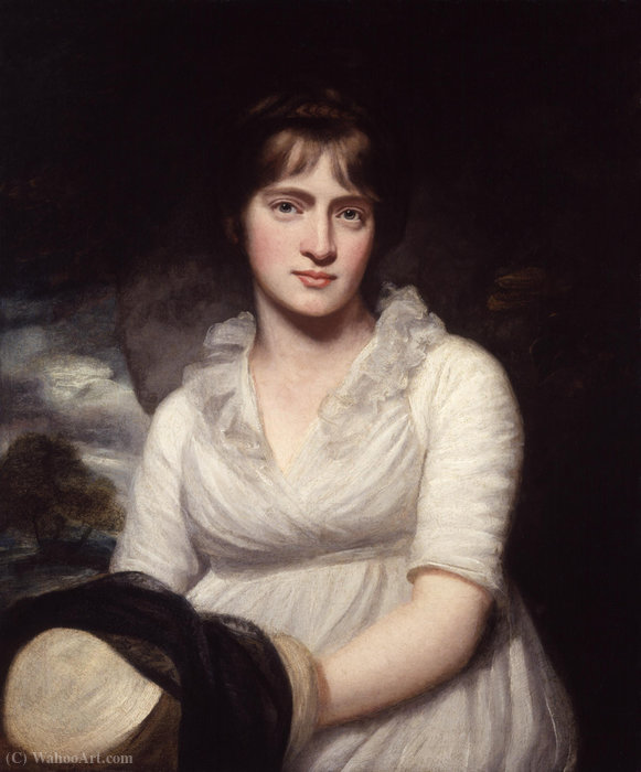 Wikioo.org - The Encyclopedia of Fine Arts - Painting, Artwork by John Opie - Portrait of Amelia Opie (