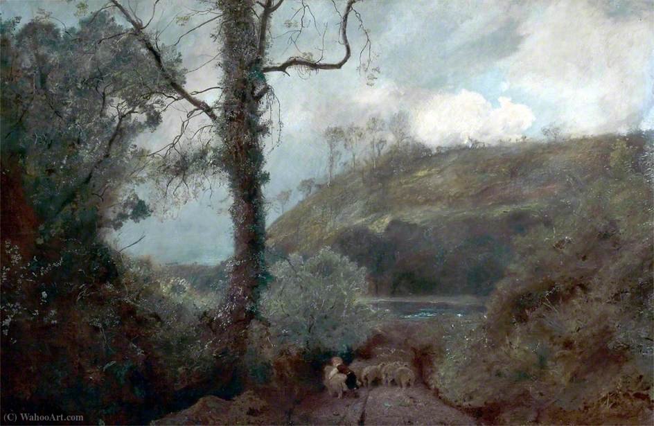 Wikioo.org - The Encyclopedia of Fine Arts - Painting, Artwork by John William North - Early spring
