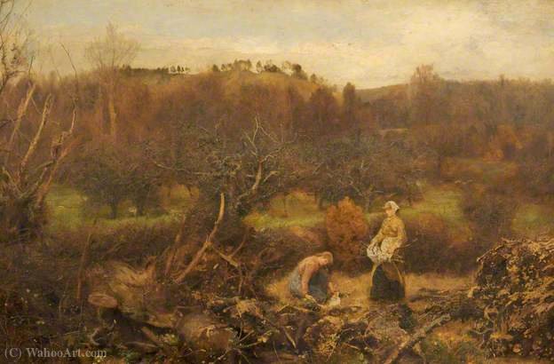 Wikioo.org - The Encyclopedia of Fine Arts - Painting, Artwork by John William North - Over Hedges and Ditches