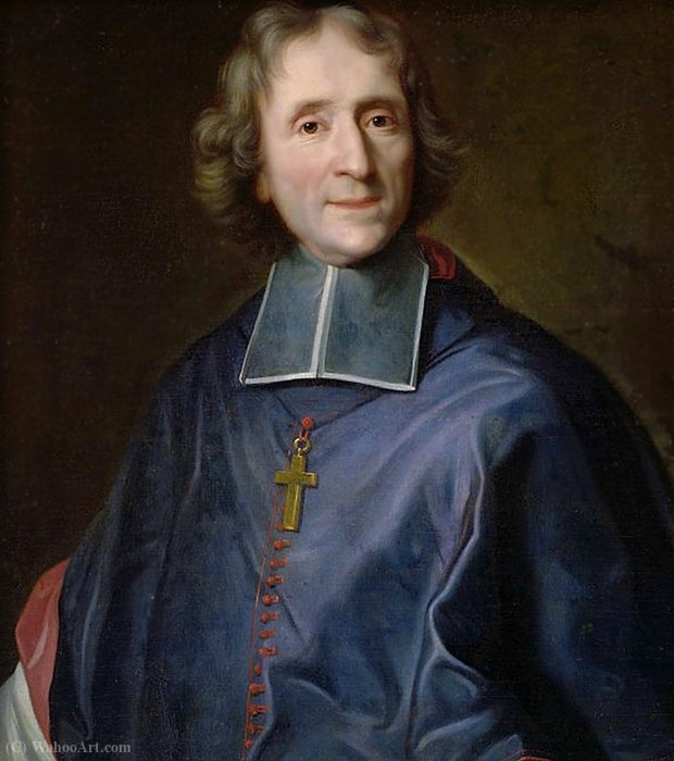 WikiOO.org - Enciklopedija dailės - Tapyba, meno kuriniai Joseph Vivien - Portrait of François de Salignac de la Mothe-Fenelon