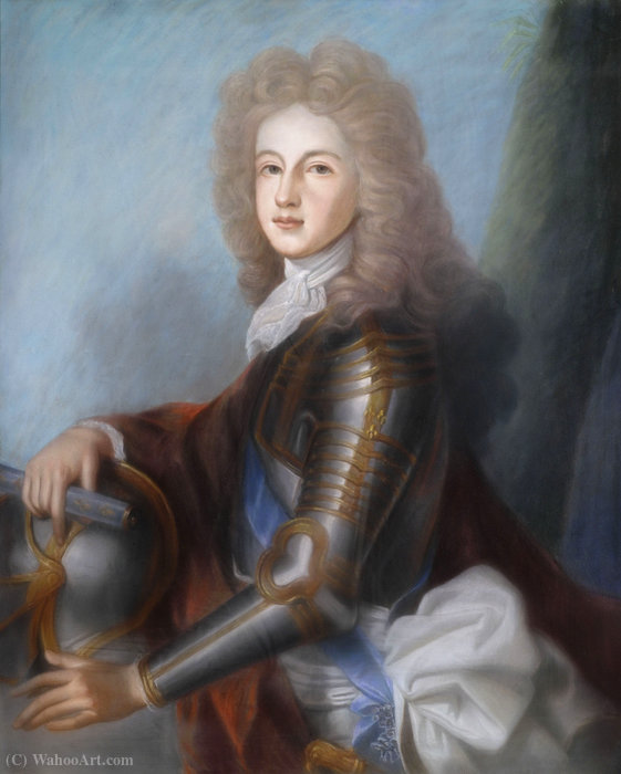 Wikioo.org - The Encyclopedia of Fine Arts - Painting, Artwork by Joseph Vivien - Portrait of Philipp of France