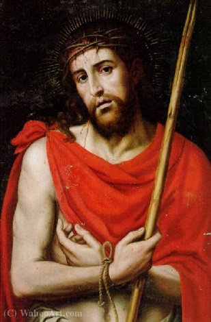 WikiOO.org - Güzel Sanatlar Ansiklopedisi - Resim, Resimler Juan De Juanes - Behold the man!