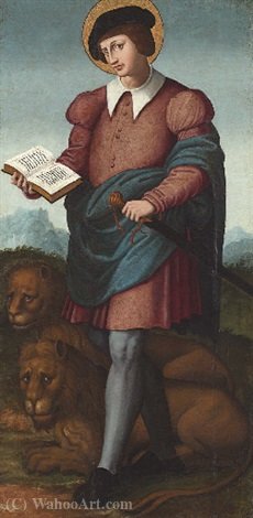 Wikioo.org - The Encyclopedia of Fine Arts - Painting, Artwork by Juan De Juanes - Saint mammas