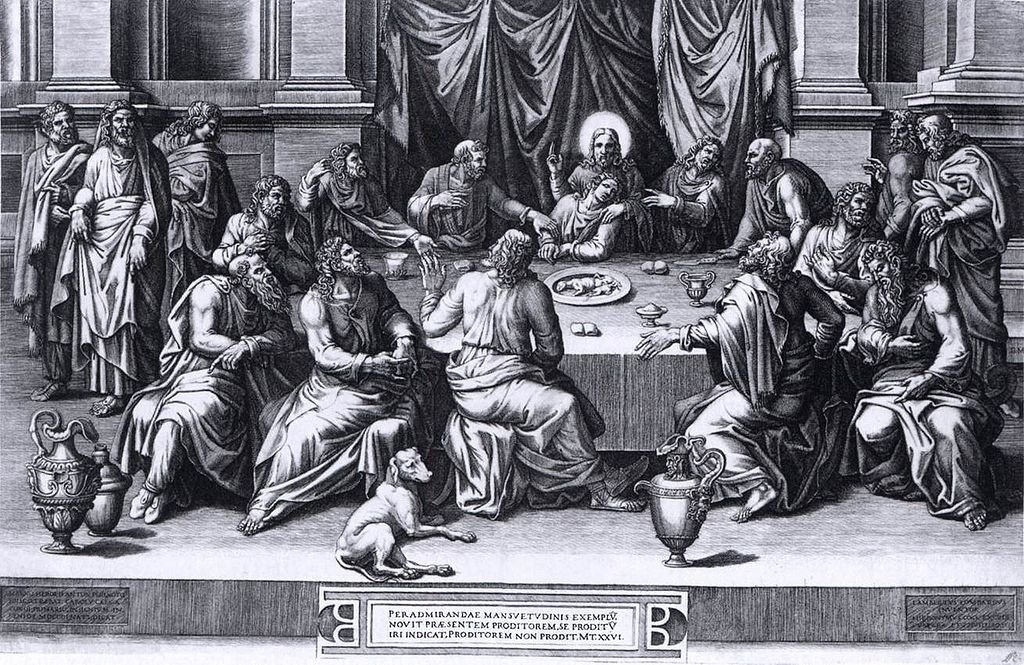 WikiOO.org - Encyclopedia of Fine Arts - Maalaus, taideteos Lambert Lombard - Last supper