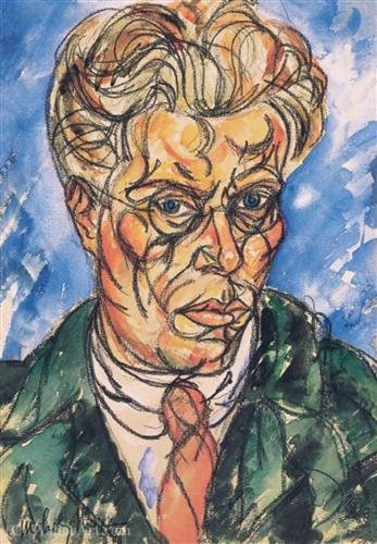 Wikioo.org - Die Enzyklopädie bildender Kunst - Malerei, Kunstwerk von Laszlo Moholy Nagy - Selbstportrait (1919.jpg! Blog)