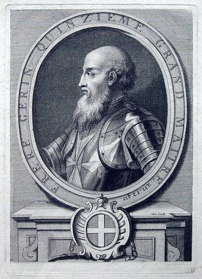 Wikioo.org - The Encyclopedia of Fine Arts - Painting, Artwork by Laurent Cars - Portrait of Guerin de Montaigu (c. - (1168-1230))