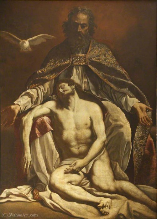 Wikioo.org - The Encyclopedia of Fine Arts - Painting, Artwork by Lodovico Cardi (Cigoli) - The trinity