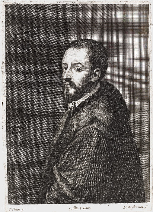 WikiOO.org - Enciklopedija dailės - Tapyba, meno kuriniai Lucas Vorsterman - Reproduction of a painting by Titian