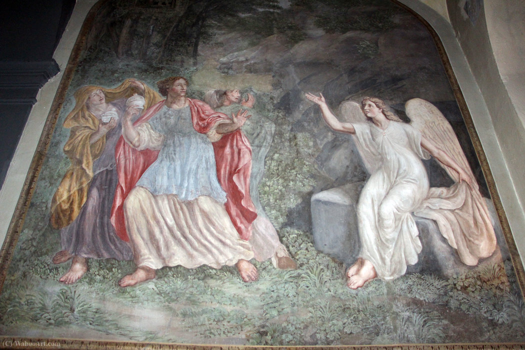 Wikioo.org - The Encyclopedia of Fine Arts - Painting, Artwork by Luigi Ademollo - Santa Maria a Monte
