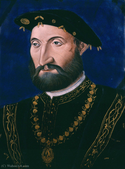 WikiOO.org - Encyclopedia of Fine Arts - Målning, konstverk Léonard Limosin - Portrait of Guy Chabot, Baron de Jarnac