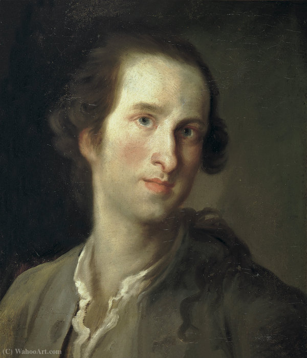 WikiOO.org - Encyclopedia of Fine Arts - Lukisan, Artwork Mariano Salvador Maella Pérez - Self portrait