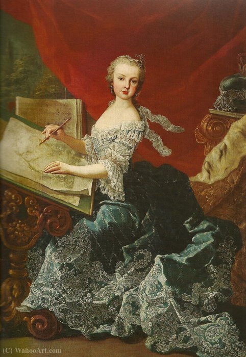Wikioo.org - The Encyclopedia of Fine Arts - Painting, Artwork by Martin Van Meytens - Archduchess i