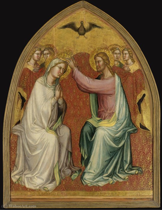 Wikioo.org – L'Enciclopedia delle Belle Arti - Pittura, Opere di Martino Di Bartolommeo Di Biagio - Incoronazione della Vergine