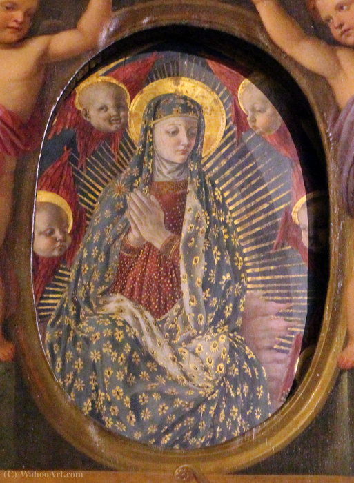 Wikioo.org - The Encyclopedia of Fine Arts - Painting, Artwork by Master Of Pratovecchio - Madonna assunta