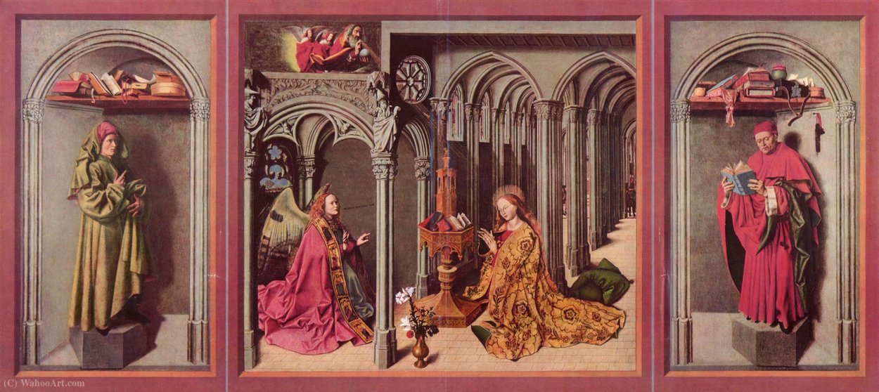 Wikioo.org - The Encyclopedia of Fine Arts - Painting, Artwork by Master Of The Aix Annunciation - Altar