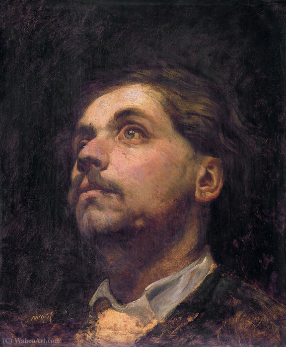 WikiOO.org - Güzel Sanatlar Ansiklopedisi - Resim, Resimler Matthijs Maris - Portrait of Jacob Maris