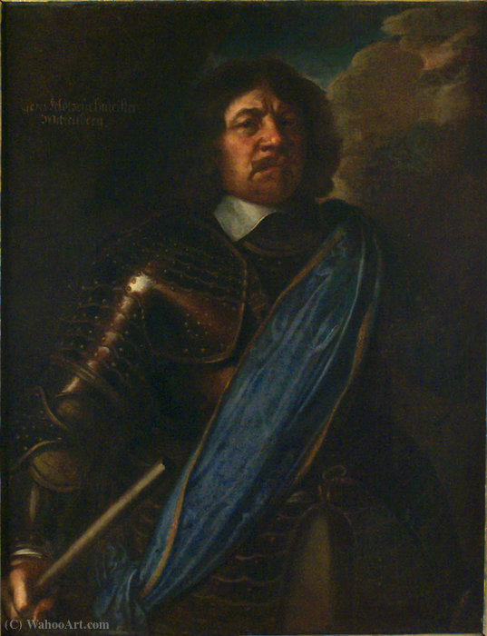 WikiOO.org - Encyclopedia of Fine Arts - Maľba, Artwork Matthäus The Younger Merian - Portrait of Arvid Wittenberg