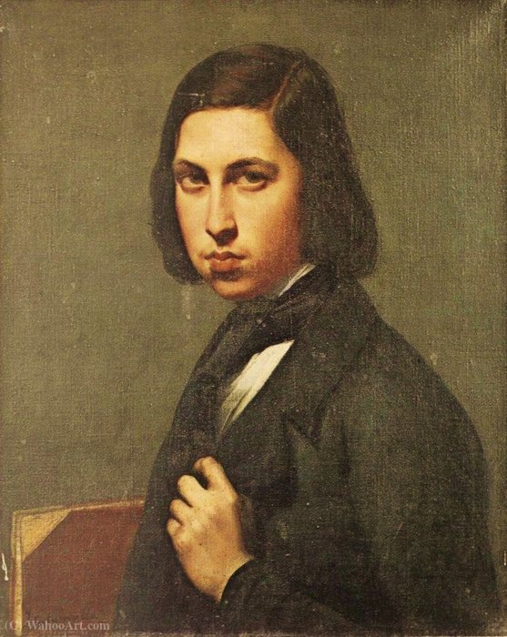 Wikioo.org – La Enciclopedia de las Bellas Artes - Pintura, Obras de arte de Maurice Sand - Retrato de Maurice Dudevant
