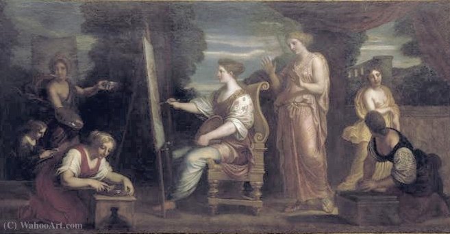 Wikioo.org – L'Enciclopedia delle Belle Arti - Pittura, Opere di Michel Corneille (Corneille L'ancien) - LALA Cyzicus PITTURA COLTIVARE