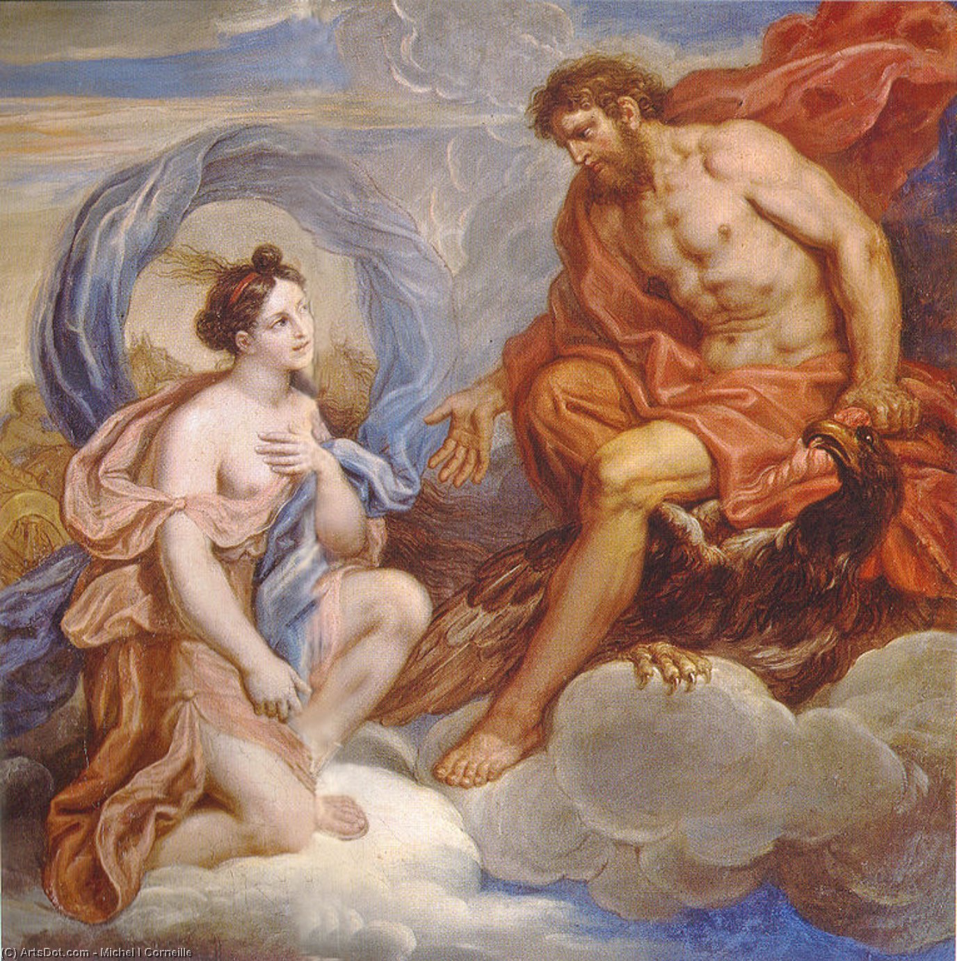 WikiOO.org - Encyclopedia of Fine Arts - Maleri, Artwork Michel Corneille (Corneille L'ancien) - Palace of Versailles, Versailles