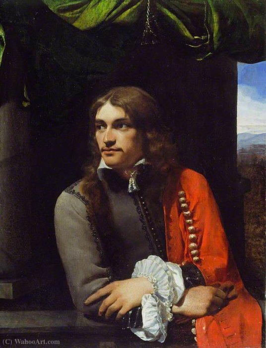 Wikioo.org - The Encyclopedia of Fine Arts - Painting, Artwork by Michael Sweerts - Portrait of Man