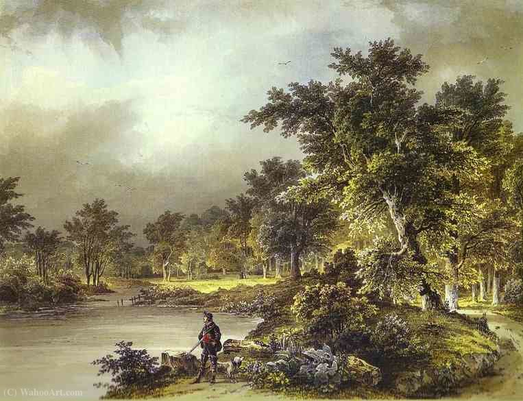 WikiOO.org - Енциклопедия за изящни изкуства - Живопис, Произведения на изкуството Mikhail Lebedev - Landscape