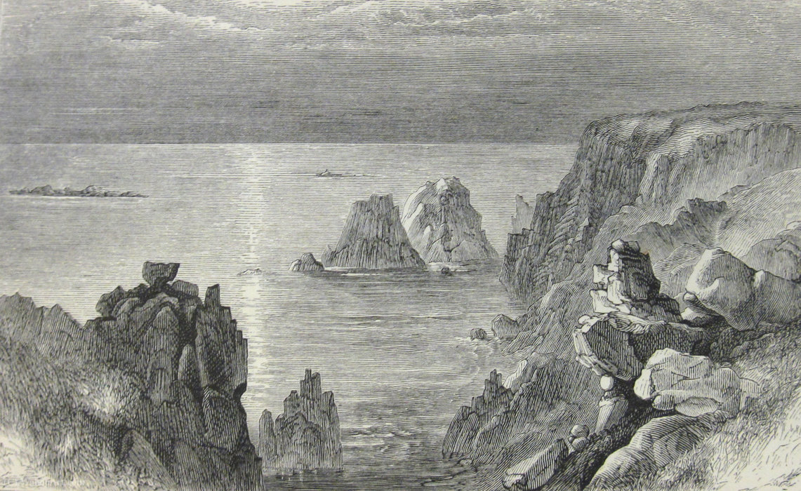 WikiOO.org - Εγκυκλοπαίδεια Καλών Τεχνών - Ζωγραφική, έργα τέχνης Paul Jacob Naftel - Illustration from Black's Guide to the Channel Islands