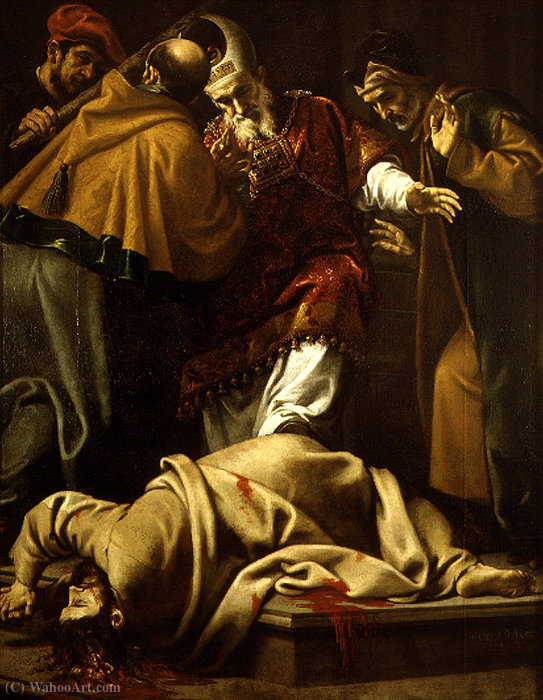 Wikioo.org - The Encyclopedia of Fine Arts - Painting, Artwork by Pedro Orrente - Martyrdom of St. James the Less