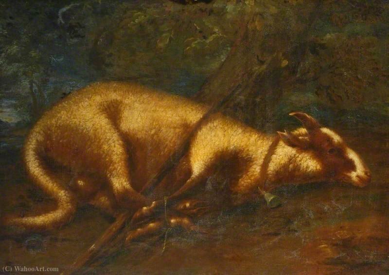 WikiOO.org - Encyclopedia of Fine Arts - Maalaus, taideteos Philipp Peter Roos - Sheep