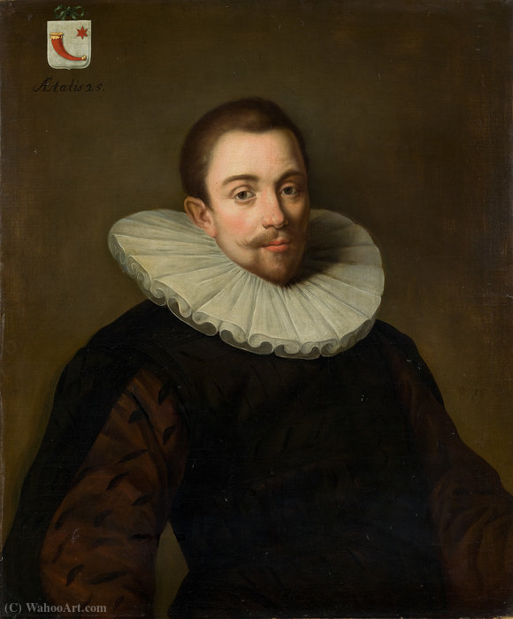 Wikioo.org - The Encyclopedia of Fine Arts - Painting, Artwork by Pieter Pietersz - Cornelis Jorisz. red Horn