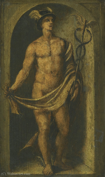 WikiOO.org - Енциклопедія образотворчого мистецтва - Живопис, Картини
 Polidoro Da Caravaggio - Jupiter