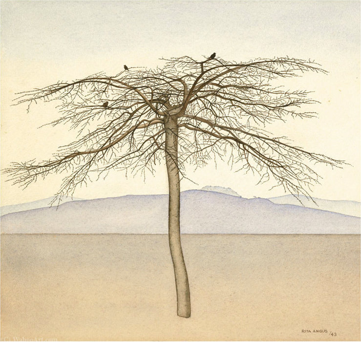 Wikioo.org - The Encyclopedia of Fine Arts - Painting, Artwork by Rita Angus - Tree