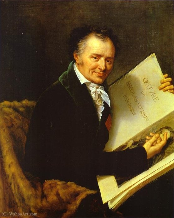 WikiOO.org - Encyclopedia of Fine Arts - Maleri, Artwork Robert Jacques François Lefèvre - Portrait of Vivant Denon