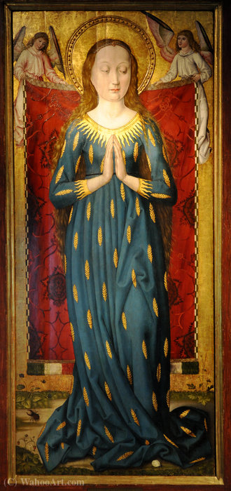 Wikioo.org - The Encyclopedia of Fine Arts - Painting, Artwork by Rueland The Elder Frueauf - Dress Madonna