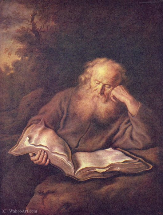Wikioo.org - The Encyclopedia of Fine Arts - Painting, Artwork by Salomon De Koninck - The Hermit