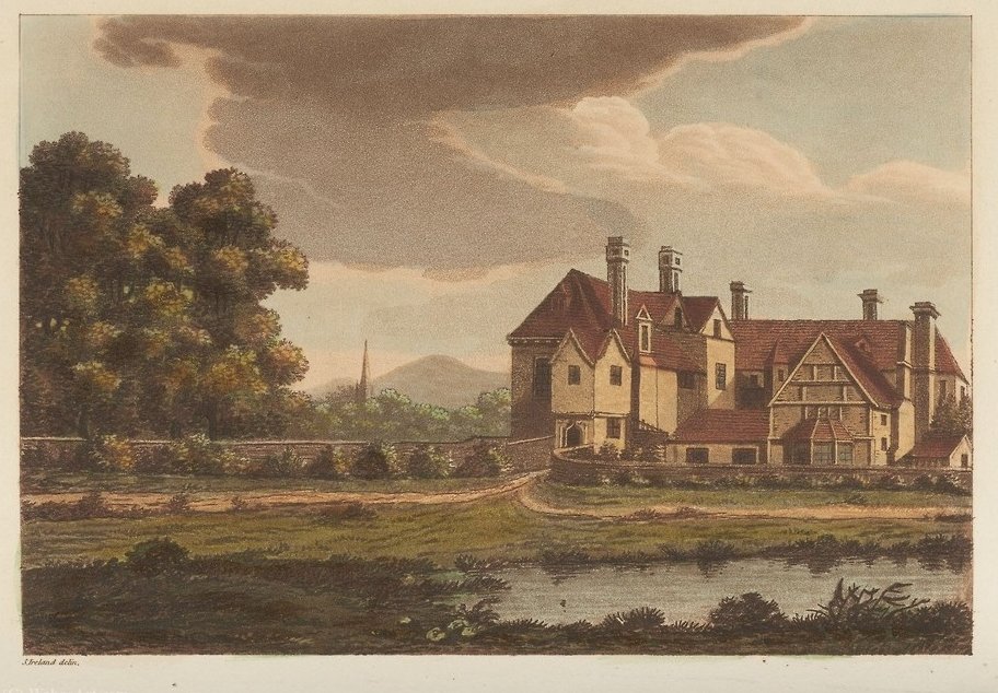 WikiOO.org - Енциклопедия за изящни изкуства - Живопис, Произведения на изкуството Samuel Ireland - Illustration of Cloptan House