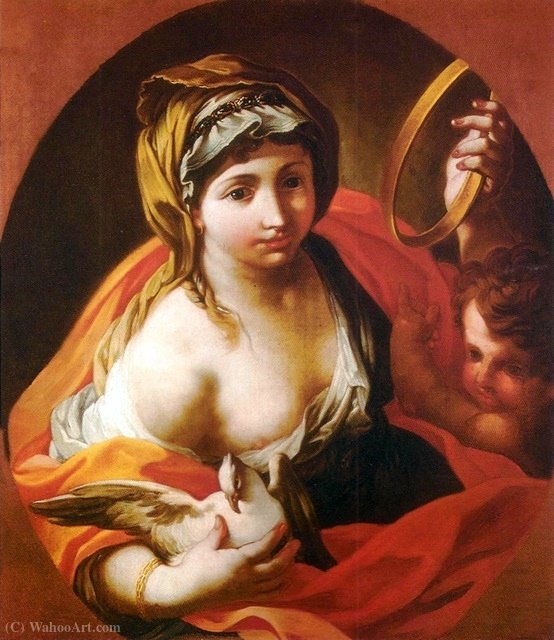 Wikioo.org - The Encyclopedia of Fine Arts - Painting, Artwork by Sebastiano Conca - Allegory of Peace