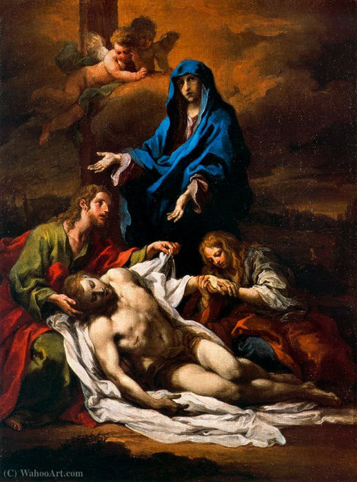 Wikioo.org - The Encyclopedia of Fine Arts - Painting, Artwork by Sebastiano Conca - pin Vaticana
