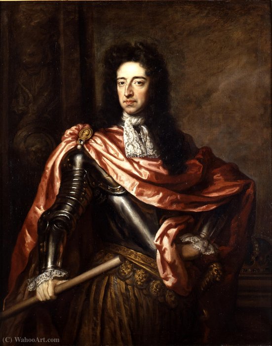 Wikioo.org - The Encyclopedia of Fine Arts - Painting, Artwork by Godfrey Kneller - Portrait of King William III