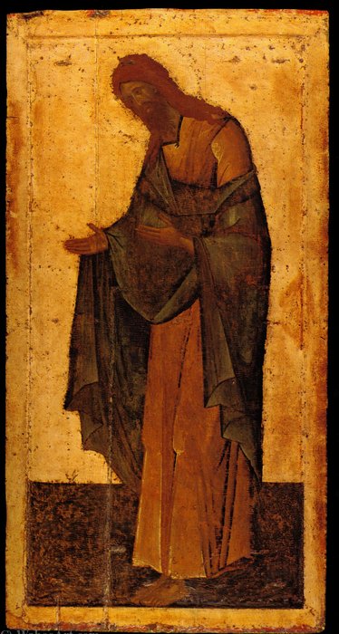 Wikioo.org - Encyklopedia Sztuk Pięknych - Malarstwo, Grafika Theophanes The Greek - John the Baptist
