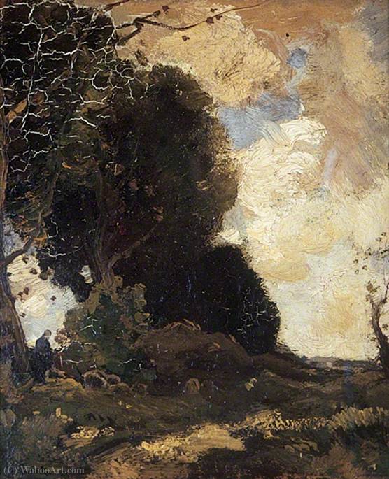 WikiOO.org - Encyclopedia of Fine Arts - Lukisan, Artwork Theophile Emile Achille De Bock - Landscape