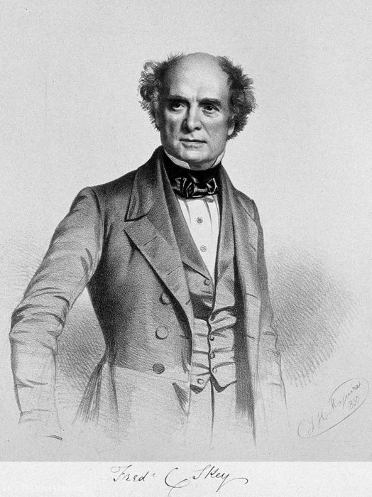 WikiOO.org - Enciklopedija dailės - Tapyba, meno kuriniai Thomas Herbert Maguire - Portrait of Frederic Carpenter Skey