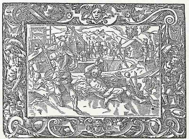 Wikioo.org - The Encyclopedia of Fine Arts - Painting, Artwork by Tobias Stimmer - Bernhard jobin romulus killed remus