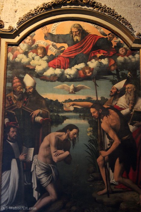 Wikioo.org - The Encyclopedia of Fine Arts - Painting, Artwork by Vicente Masip - Baptism valencia cathedral