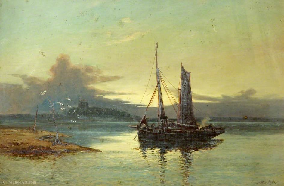 WikiOO.org - Encyclopedia of Fine Arts - Målning, konstverk Walker Stuart Lloyd - The Dawn of Day